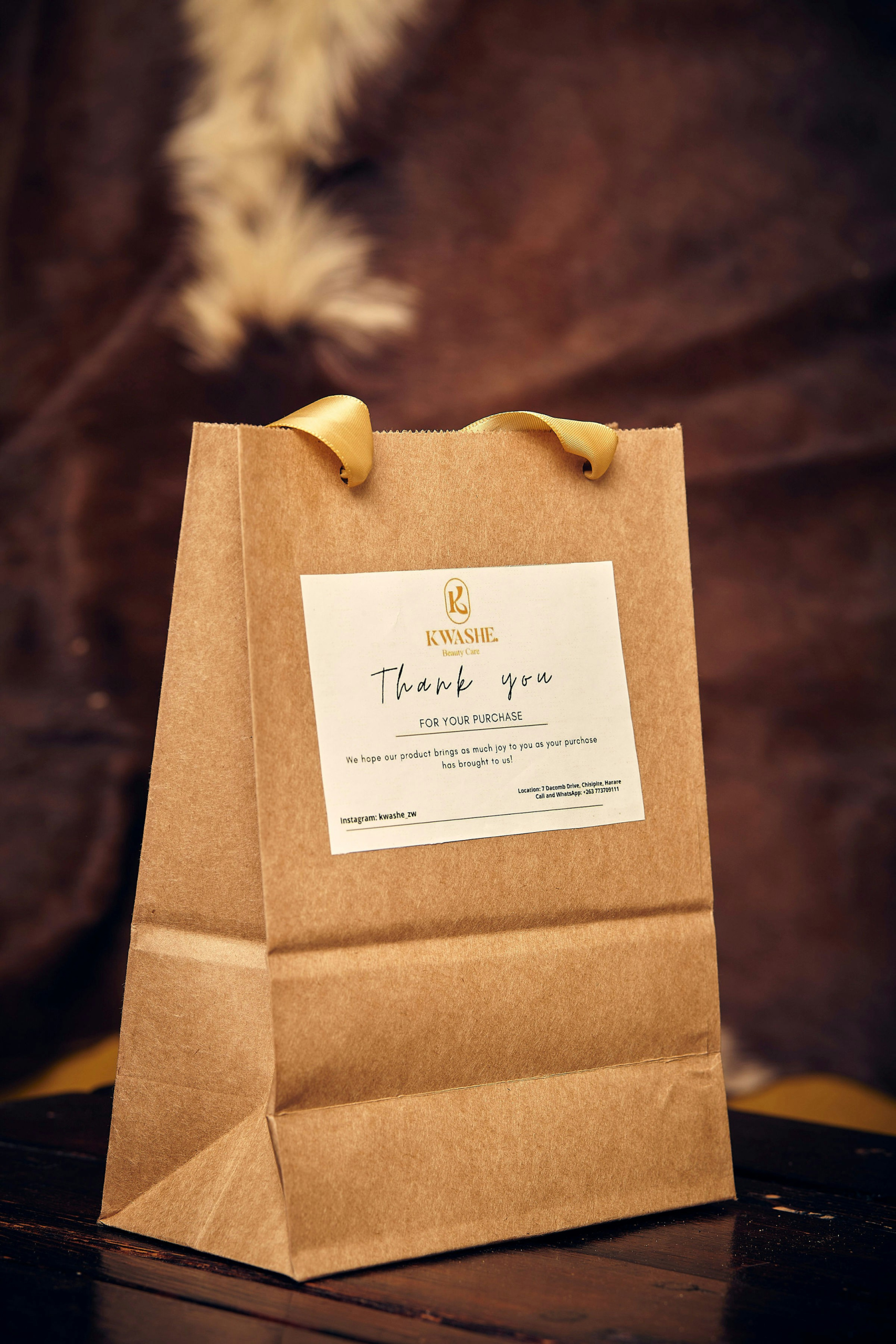 Rope Handle Luxury Bag — Krish Paper Bag