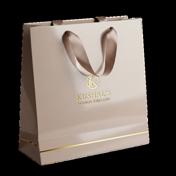 Ribbon Handle Jewellery Bag — Krish Paper Bag